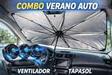 VENTILADOR+ TAPASOL COMBO VERANO–AUTO 2026